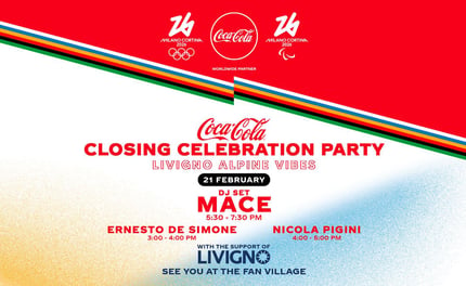 COCA COLA CLOSING CELEBRATION PARTY - LIVIGNO ALPINE VIBES 